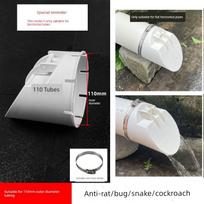 Atgalinio srauto grindų sifono šerdis 110 PVC drenažo vamzdis Anti-Odor kanalizacijos vamzdis Horizontalus vamzdžio apvalkalas 160 Nuotekų septiko rezervuaras Anti-Odor Self-Weight Closing Is Suitable for Horizontal