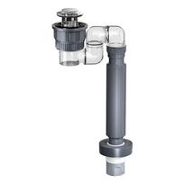 Plastic Sink Drain Pipe Set Anti-Odor Anti Clogging Drainage Pipe Easy Installation Bounce Up Core Retractable Drain Pipe gray