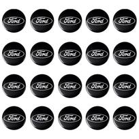 14mm For Ford Focus Kuga Mk3 Mondeo Fusion Ranger Mustang Car Key Remote Control Sticker Badge Decor Accessories Auto Styling black