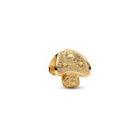 Pandora Textured Mushroom Mini Charm 764048C00 764048C00 beige