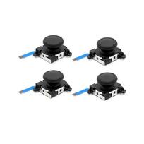4PCS Replacement Joystick for Switch 3D Joystick Analog Thumb Stick for Switch Lite Joycon Game Con less