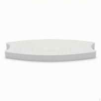 Pool Ladder Step Replacement NonSlip Rung Molded white