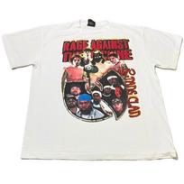 WU-TANG CLAN RAGE AGAINST THE MACHINE 1997 Vintage 90s Band XL T-Shirt REPRINT Unisex T-Shirt L black