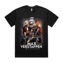 MAX VERSTAPPEN F1 RĖMĖJO MARŠKINĖLIAI XL black