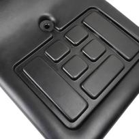 Universal Adjustable Slide Rails Ergonomic Wear Resistant PVC Forklift Seat for Farm Machinery Backhoe Excavators Tractors