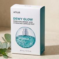 Anua PDRN Hyaluronic Acid Hydrating Capsule Mist - Intensive Moisture & Glow Facial Spray 30ml gray
