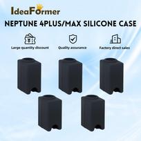 1/3/5pcs Silicone Socks for Elegoo Neptune 4 Plus/4 Max Heater Block Cover Hotend Heat Insulation Black Case 3D Printer 1 pcs