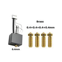 For Anycubic Kobra S1 Hotend High Flow Kobra S1 Nozzle 0.2 0.4mm 0.6 0.8 High Precision Kobra S1 Extruder 3d Printer Accessories