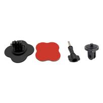 Flexible Base for GoPro 13 12 11 10 9 Insta360 X6 X4 X5 DJI Action 5 6 Motorcycle Helmet Curved Flat Surface Mount Accessory