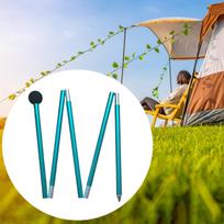 Canopy Rod Tarp Pole Five Sections Beach Shelter,Replacement Multifunctional Bracket,Support Tent žalia