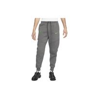 Nike Liverpool FC Tech Fleece Logotipas Siuvinėtas Patogios Sportinės Kelnės su Raišteliais Megztos Vyriškos Kelnės Pilkos DV4834-071 M gray