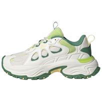Adidas Shadow Valley Comfortable Versatile Shock Absorbing Durable Low Top Dad Shoes Women Sneakers White Green JQ7621 35½ white