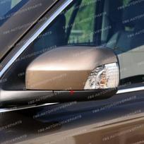 Šoninio vaizdo veidrodėlio dangtelis Volvo XC70 2007-2011 2 durų sparno apvalkalas Left   Twilight Bronze 70 gray