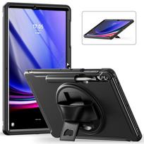 Case for Samsung Galaxy Tab S11 11 S10 S9 Ultra 14.6 S8 Plus S7 Fe 12.4 S6 Lite10.4 Heavy Duty Shockproof Kickstand Handle Cover Tab A9 8.7inch blue