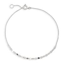 [ESTELLE] [Official] Women's Bracelet K10 White Gold 0502-0446-0019-0000 white