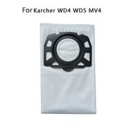 For Wd4 Karcher Wd5 Mv4 Vacuum Cleaner Dust Collection Bag And Filter Element Bag white