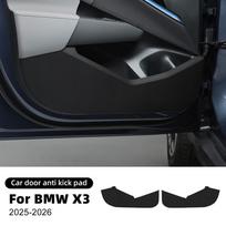 Skirta BMW X3 G45 2025-2026 Automobilio Durų Apsauga Nuo Spardymo, Apsauginis Padas, Kilimėliai, Dangtelis, Lipdukas, Automobilio Interjeras, Automobilio Aksesuarai Litchi Grain