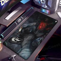 Gaming D-Dead By D-Daylight Mousepad XXL Office Accessories 40x90cm Gamer Keyboard Deskmat Non-Slip Laptop Rubber Speed Mice Pad 30cmx80cm(11.8x31.5inch) gray