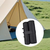 Canopy Sand Bag Sandbag Weight Heavy Duty for Trampoline Patio Umbrella RV Awning black