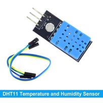 DHT11 Temperature Humidity Sensor Module Single-Bus Adjustable Customizable Cable for Hobbyist DIY Electronic Experiment Projects A4