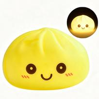 Naujas Šviečiantis Koldūno Formos Squishy Fidget Žaislas Koldūno Stiliaus Dovana Koldūno Žaislas Streso Atsarginis Žaislas Darbalaukio Dekoracija geltona