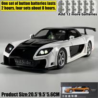 JDM 1:24 Mazda RX-7 RX7 FD3S VeilSide Fortune Fast & Furious: Tokyo Drift Alloy Metal Diecast Model Car Collectibles Hobby Gifts