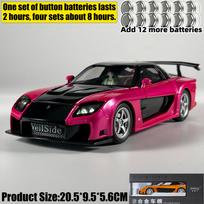 JDM 1:24 Mazda RX-7 RX7 FD3S VeilSide Fortune Fast & Furious: Tokyo Drift Alloy Metal Diecast Model Car Collectibles Hobby Gifts