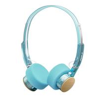 FIIO EH11 On-Ear Bluetooth Headphones with LDAC Hi-Res Audio, 30H Battery, Lightweight Retro Design, Dual Device & App EQ žalsvai mėlyna