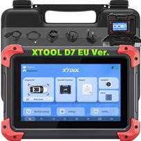 XTOOL D7 EU Version All in One Car Programming Tool Obd Scanner Diagnostic Device Key Fob Programmer for All Keys Lost with FCA XTOOL D7 EU Version