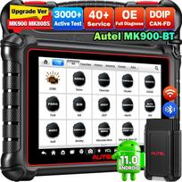 Autel MaxiCOM MK900-BT MK900BT Diagnostikos skeneris Belaidis DoIP / CAN FD nuskaitymo įrankis, Dvikryptis valdymas Automobilių įrankiai
