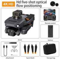 2025 Naujas P8 Pro GPS Dronas 8K 5G Bešepetėlis Variklis Profesionalus Kliūčių Vengimas Bešepetėlis Variklis Orinės Fotografijos Orlaivis Dovanos Žaislai Black4KBag1B