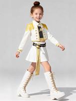 Vaikų Helovino Cosplay Kostiumas Karnavalui Mergaitėms K POP Super Žvaigždė Rumi Zoey Mira Spausdintas Apranga 160cm white