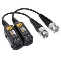 Plugs and Play Camera Interfaces Module Supports Multiple Format Through Standard Networking Cable Simple Wiring Solution for Security Professionals 1 black
