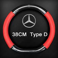Automobilio vairo apdangalas Mercedes Benz AMG W203 W206 W220 W205 W211 W212 W201 W210 W108 GLA GLK Automobilio Dekoro Aksesuarai For Type D Red