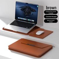 14-Inch Cross-Border Laptop Bag with Stand, Fits MacBook 15-Inch - Protective Sleeve Cover 13-14 inch ruda