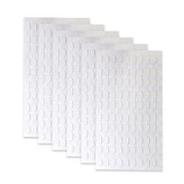 100Pcs Double Sided Adhesive Dots Removable Traceless Clear Sticky Putty Tape Stickers for Craft Projects Home Decoration 1 white