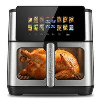 14L European Standard Smart Touch-Screen Multifunction Air Fryer European Standard 220V black