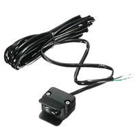 Mini vairo valdymas 12V ATV gervės nykštys, skirtas keturračiui Pakeiskite vairo valdymo liniją black