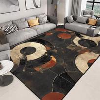 Geometriniai didelio ploto kilimai svetainės dekoravimui Modernūs prabangūs kilimai prie sofos ir stalo miegamojo neslystantis grindų kilimėlis plaunami durų kilimėliai 40x60cm gray