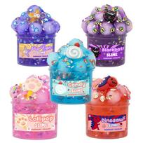 2.37oz Jelly Cube Crunchy Crystal Slime Kit, Clear Stretchy Sludge, Holiday Party Favors & Festive Daily Decor Gifts blue
