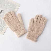 Mary M 30412 koralinio vilnos žiemos pirštinės heattech pirštinės size fits all chaki