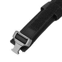 Thick Nylon Webbing Dog Strap Built-in Hand Grip Large Pet Neck Belt  Medium Large Pet Activity XL black