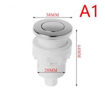 28/32/34 mm pneumatinis įjungimo/išjungimo jungiklis, mygtukas orui, voniai, SPA, maisto atliekų šalinimo įrenginiui, įmontuotas mikro jungiklis 28MM white