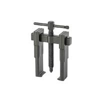 Strong Pull Capability 2 Jaw Bearing Puller Compact for Small Areas Removal of Mechanical Components Sturdy Steel gray