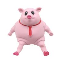 Mielas rožinės spalvos kiaulytės antistresinis žaislas Piggy Squeeze Pig T 1000 Antistress Squeeze stresą mažinantis žaislas gyvūnai Dovana vaikams suaugusiems white