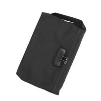 Smell Proof Bags Carbon Lined Odor Proof Storage Pouch with Combination Lock for Travel Black black