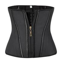 Double Layer Latex Tummy Control Waist Trainer Slimming Belt For Workout Fitness M juoda