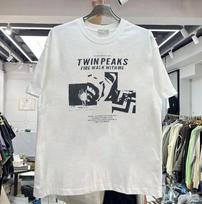 Twin Peaks Fire Walk With Me Shirt Vintage white tee T shirt Reprint Unisex T-Shirt M white