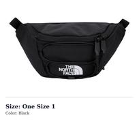 THE NORTH FACE 2.2L Crossbody Fanny Pack Outdoor Bag Polyester Black Unisex NN2PQ32A One Size 1 juoda