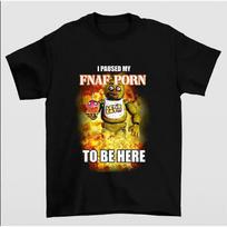 Paused My FNAF Tee – Iconic Five Nights Nostalgic Gamer Shirt XL brown